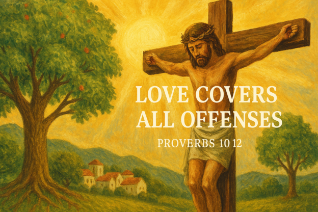 Proverbs10:12 Love covers all offences